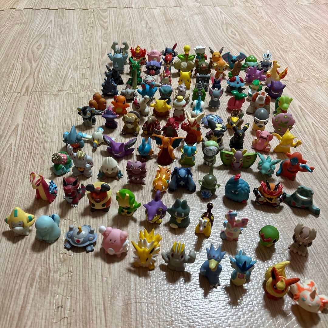 ポケットモンスター ポケモン 指人形 フィギュア 約100体 まとめ売り