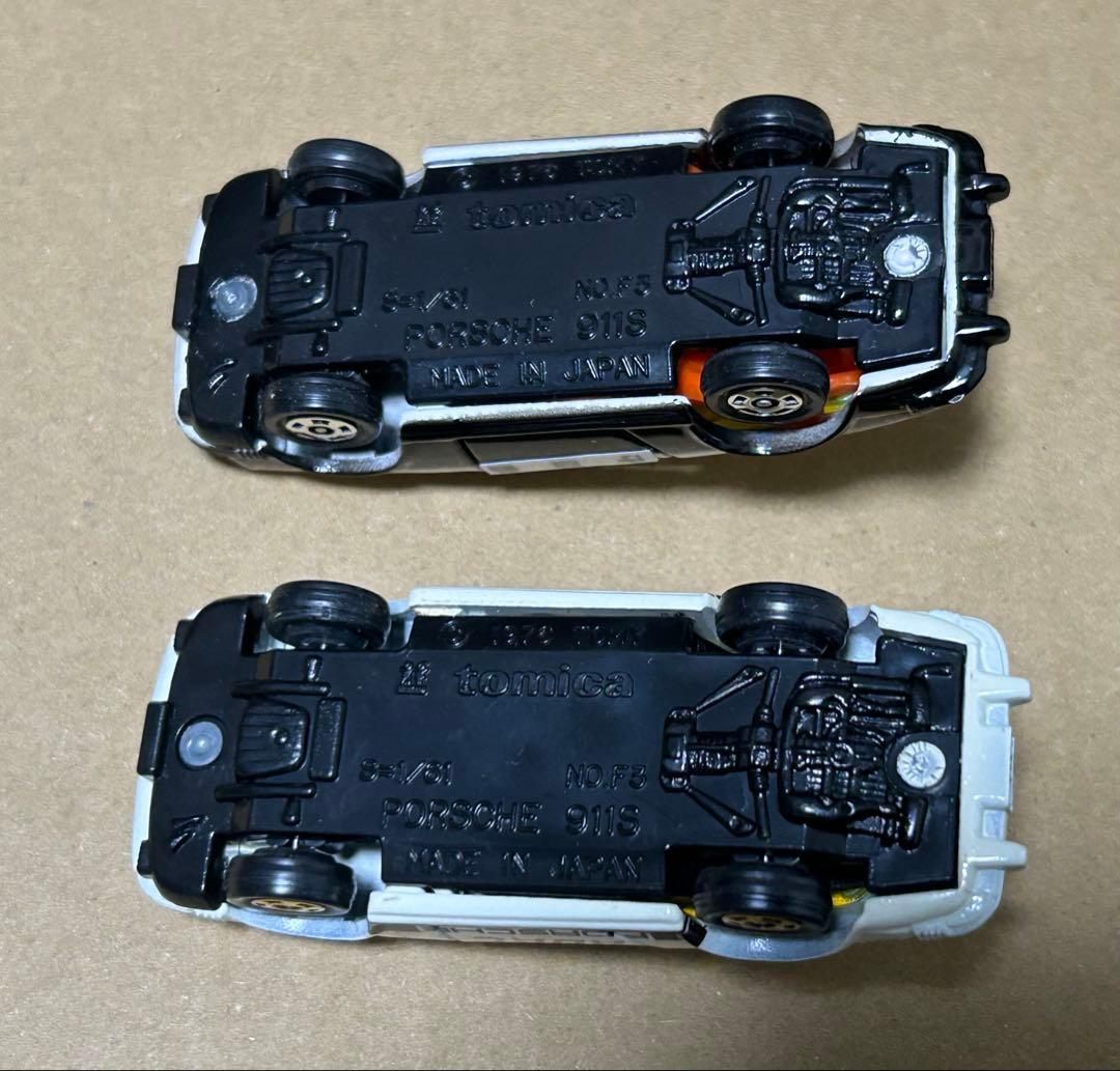 日本製 トミカ ポルシェ911S 2台セット