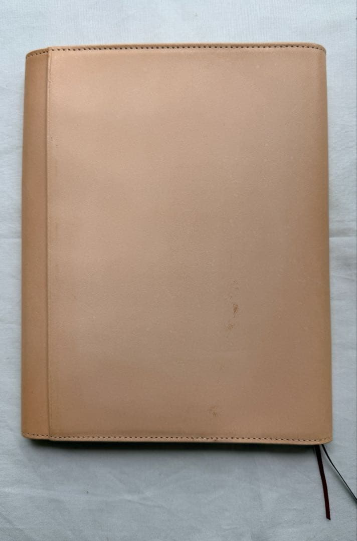 ほぼ日手帳　カバー　ワンピース　サニー号　ヌメ革