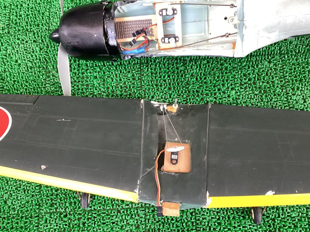 京商 ゼロ戦 20クラス ブラシレス モーター KKホビー 全長80㎝ 飛行機