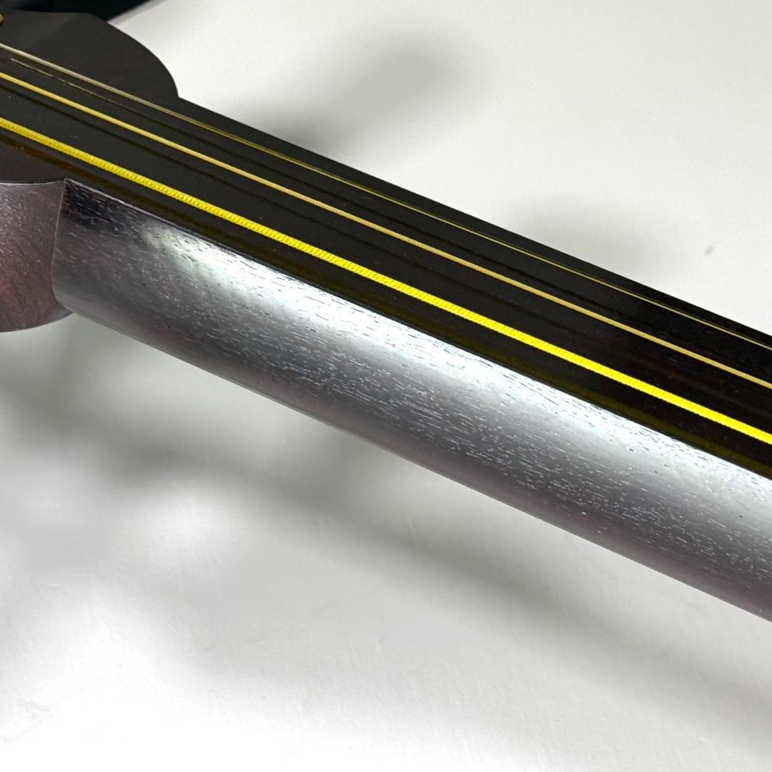 【高級仕様】金ホゾ（金ボソ）綾杉胴 津軽三味線 太棹｜整備済 津38