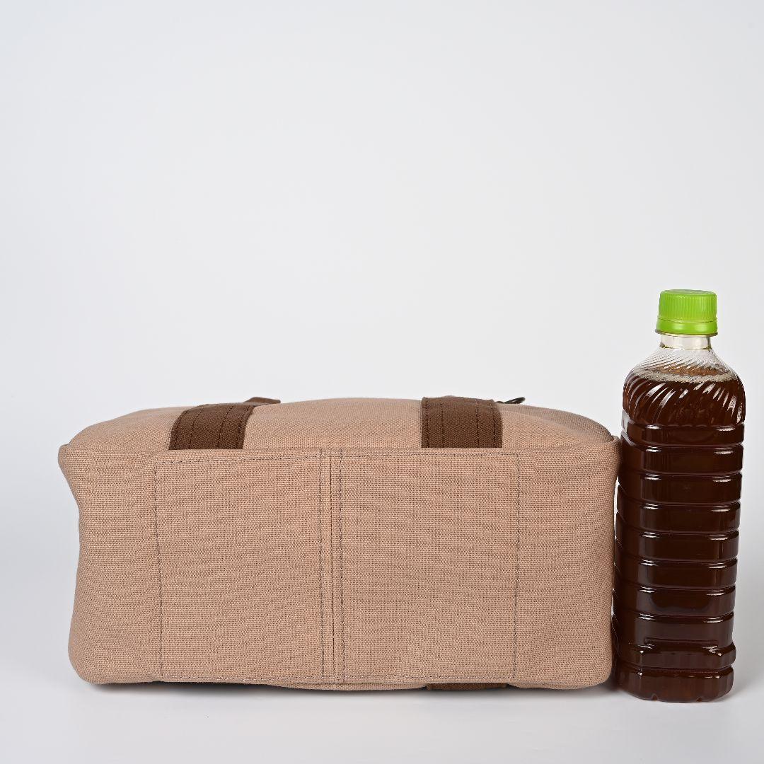 [☆n.k.d☆]8号/11号×旧倉敷帆布×8番糸 ボストンバッグM