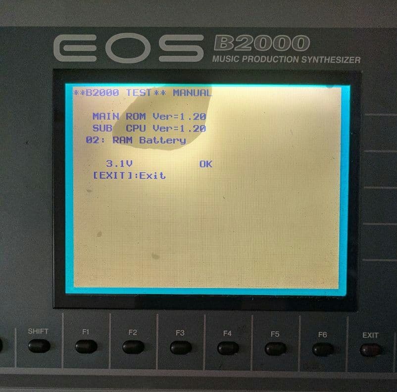 ヤマハ　シンセサイザー　EOS B2000　ジャンク品