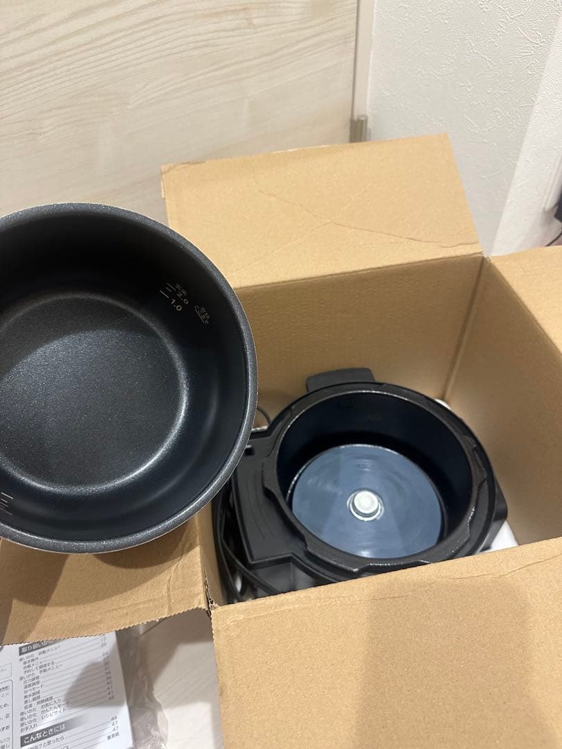 アイリスオオヤマ 電気圧力鍋ブラック