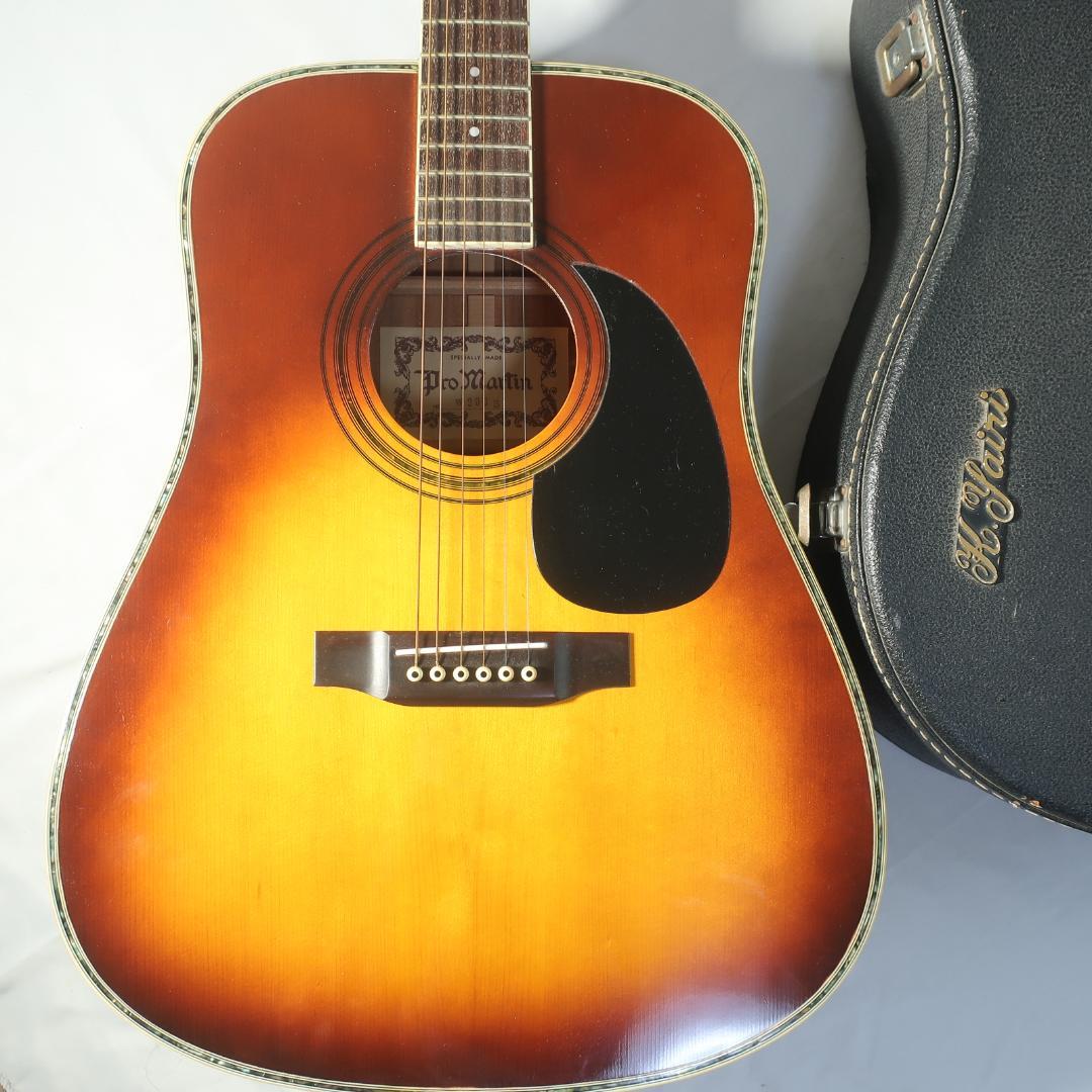 縦ロゴ Pro Martin W200S ギター ハードケース付 美品