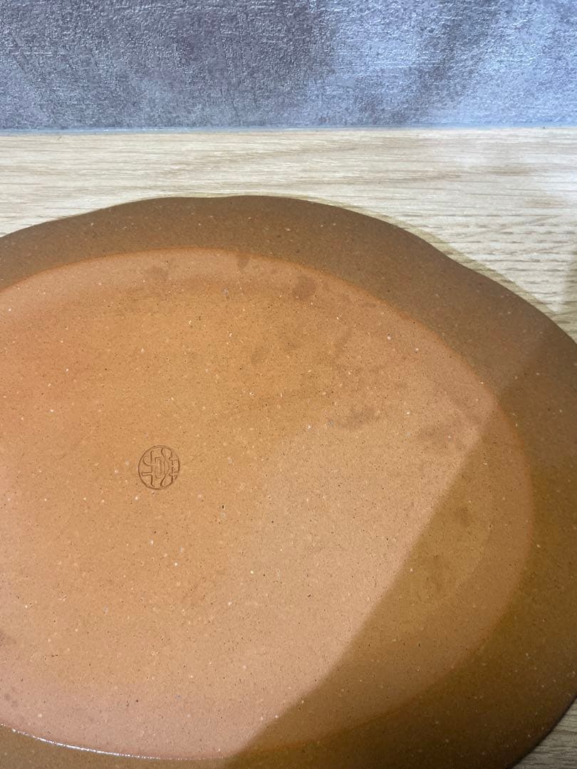 京焼 清水焼 陶あん 菖蒲・金彩 羊 飾り皿