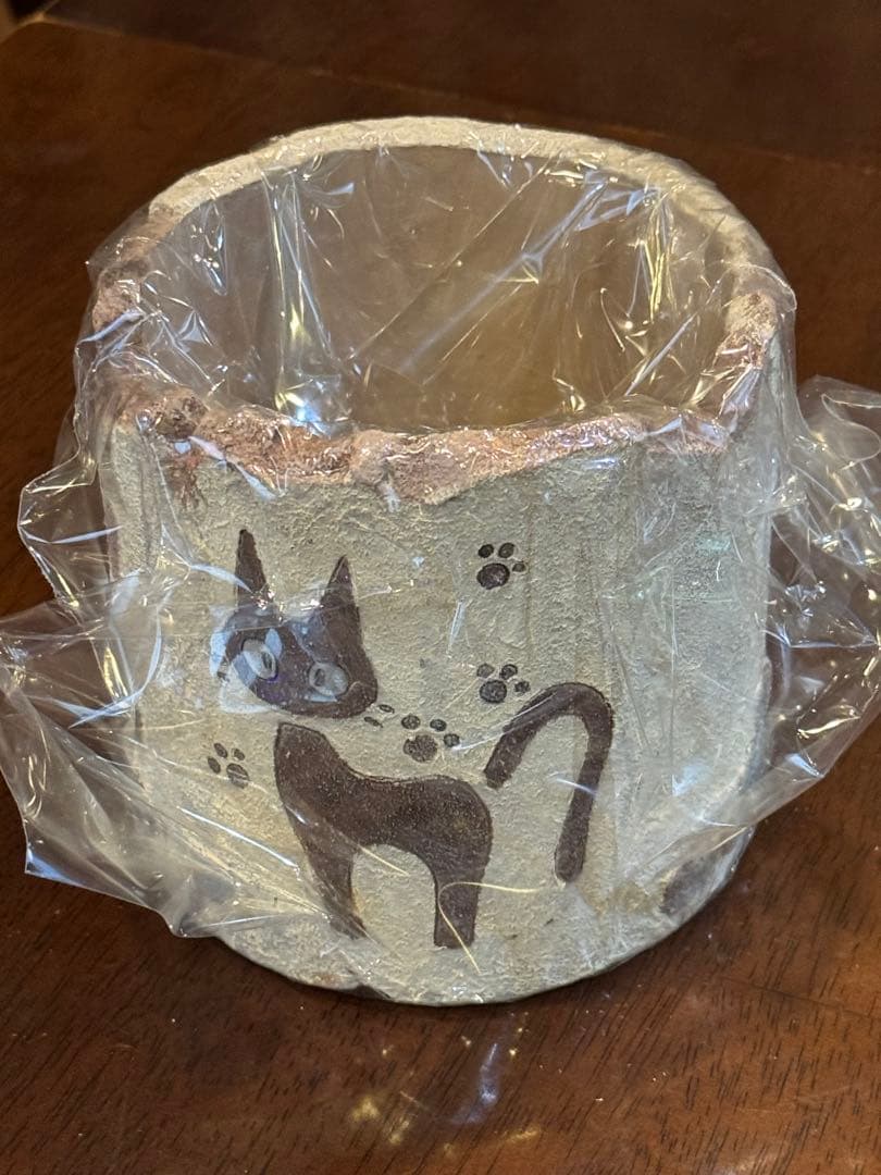 ジブリプランター　「ジジの世界」　魔女の宅急便　ピック付き