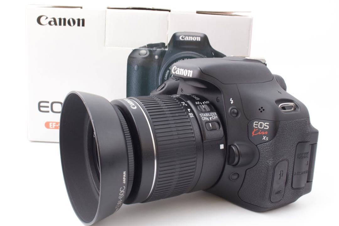 Canon EOS Kiss X5 レンズキット　スマホ転送　デジタル一眼レフ