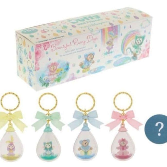 レイニーデイズのキーチェーンのコンプリートボックス　（全5種、未開封）