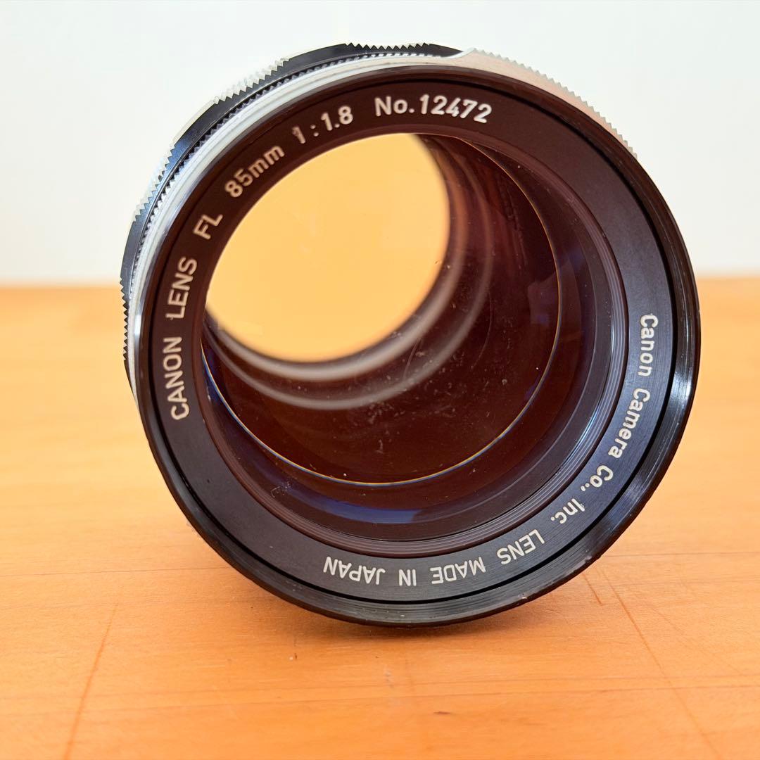 Canon FL 85mm F1.8 LENS キャノン　レンズ　1.8 カメラ