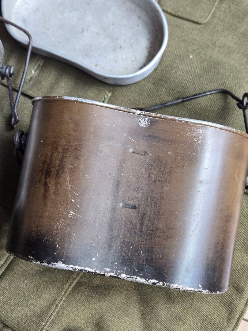 格安　実物　日本陸軍　将校服(上着)と二重飯盒　セット