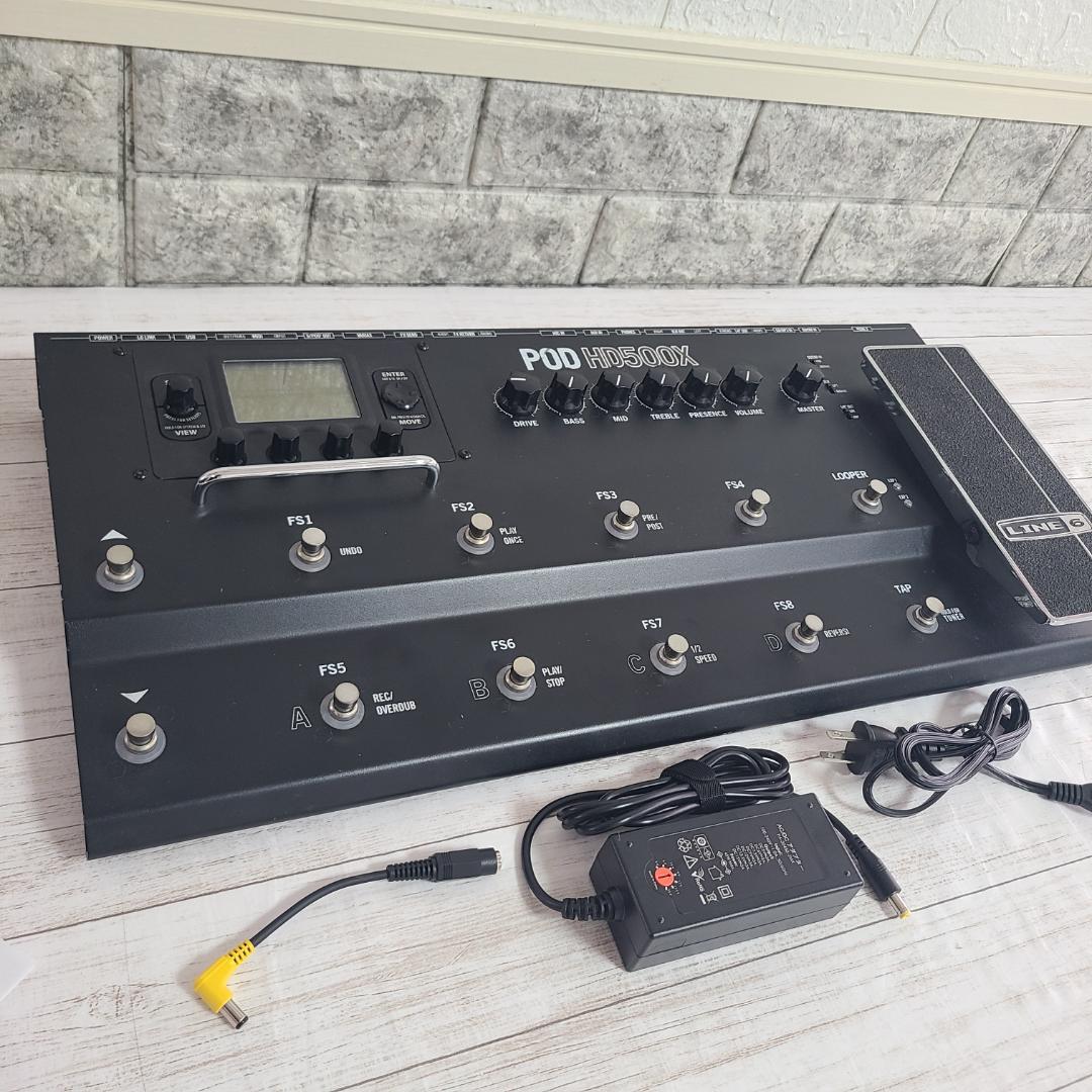 LINE6 POD HD500X ギターマルチエフェクター