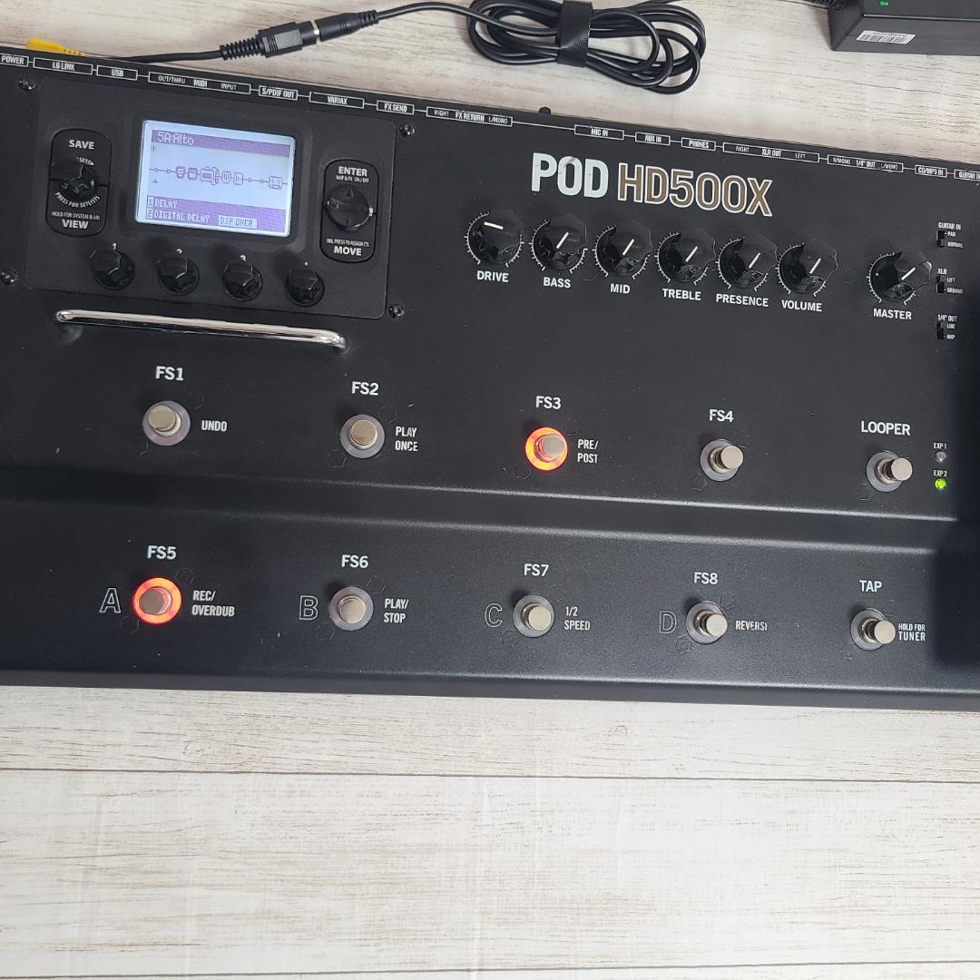 LINE6 POD HD500X ギターマルチエフェクター