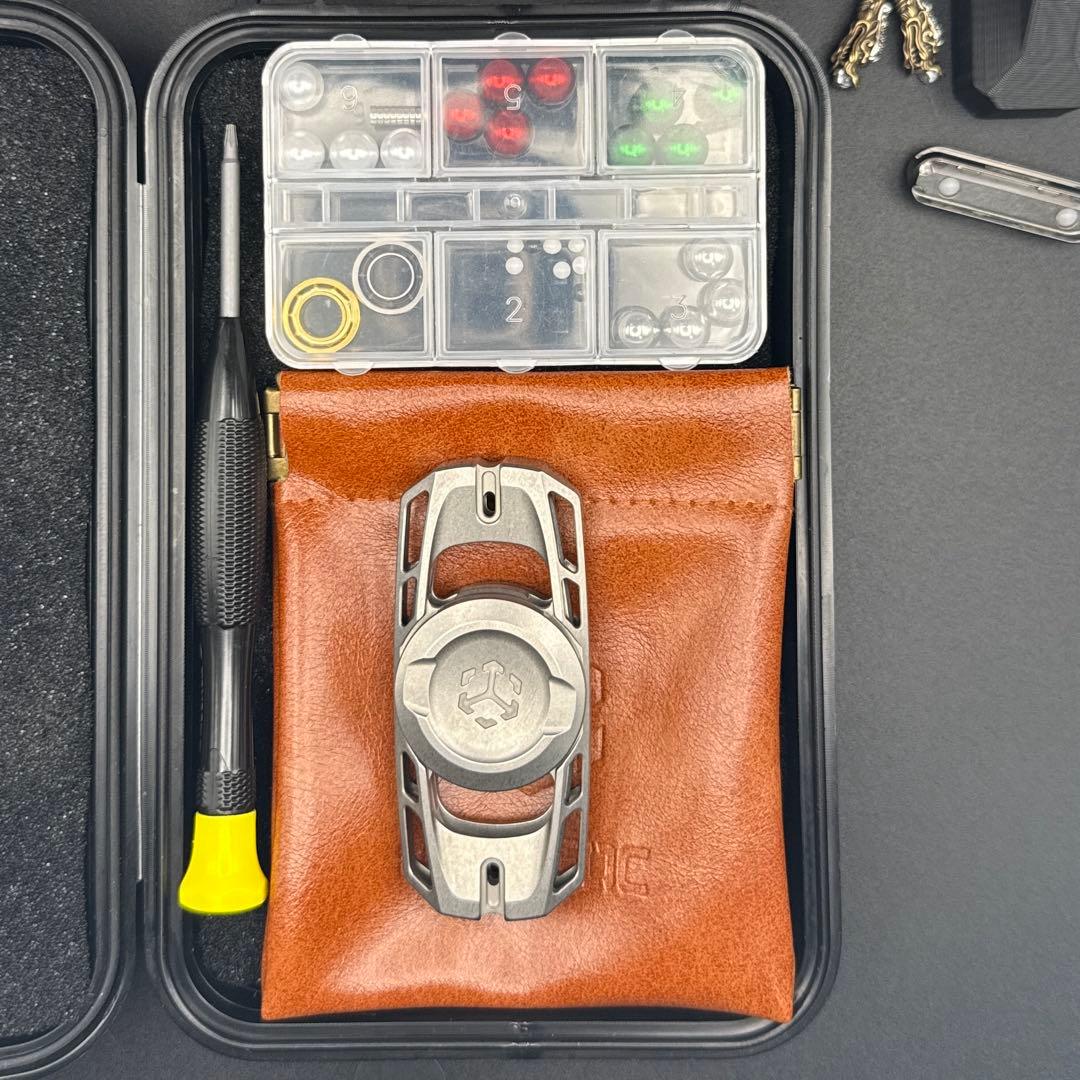 メーカー正規品　MATRIX EDC チタン　フィジェットトイ　卒業フルセット