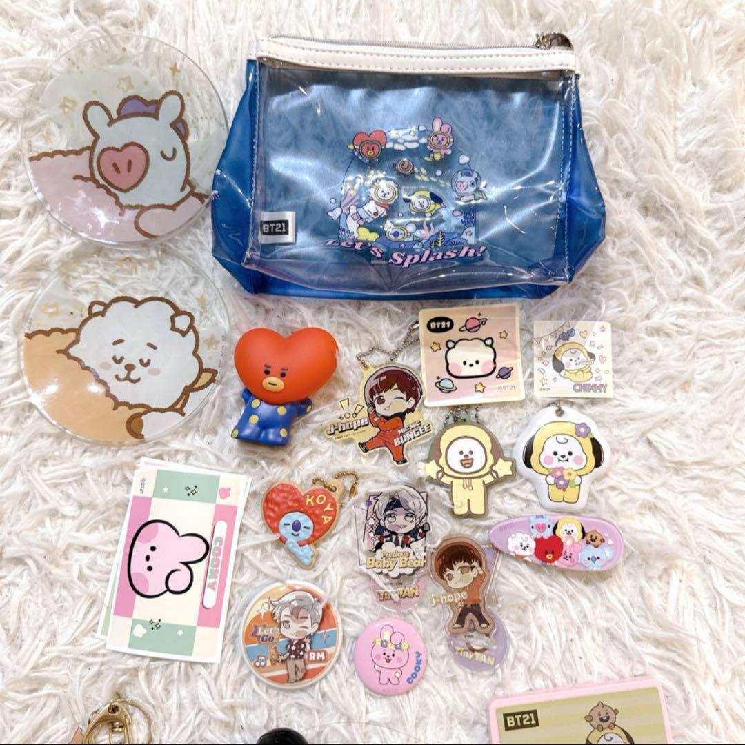 BTSグッズまとめ売り ペンライト トレカ マスコット 防弾少年団 BT21
