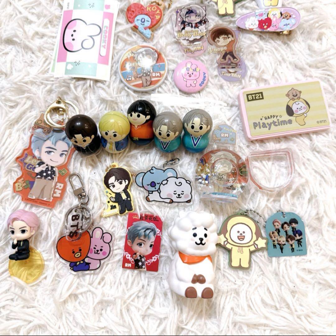 BTSグッズまとめ売り ペンライト トレカ マスコット 防弾少年団 BT21