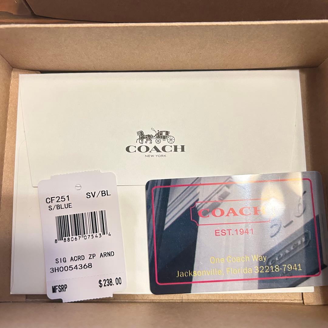 超大人気❤️COACH × PEANUTS スヌーピー コラボ 二つ折り財布