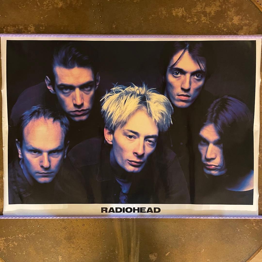 90s デッドストックRADIO HEAD 大判ポスター