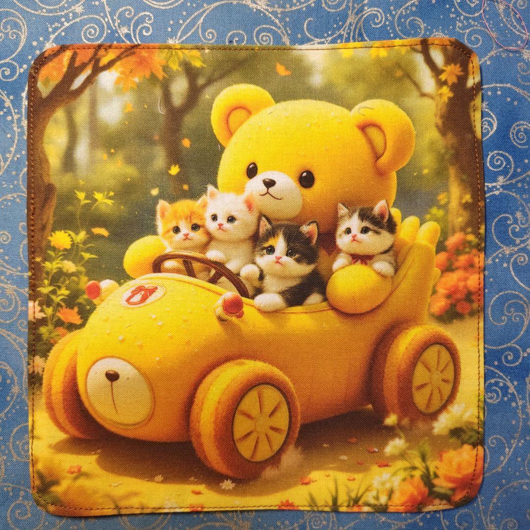 クロム　ハンカチ　柴犬さん ねこちゃん柄　19枚