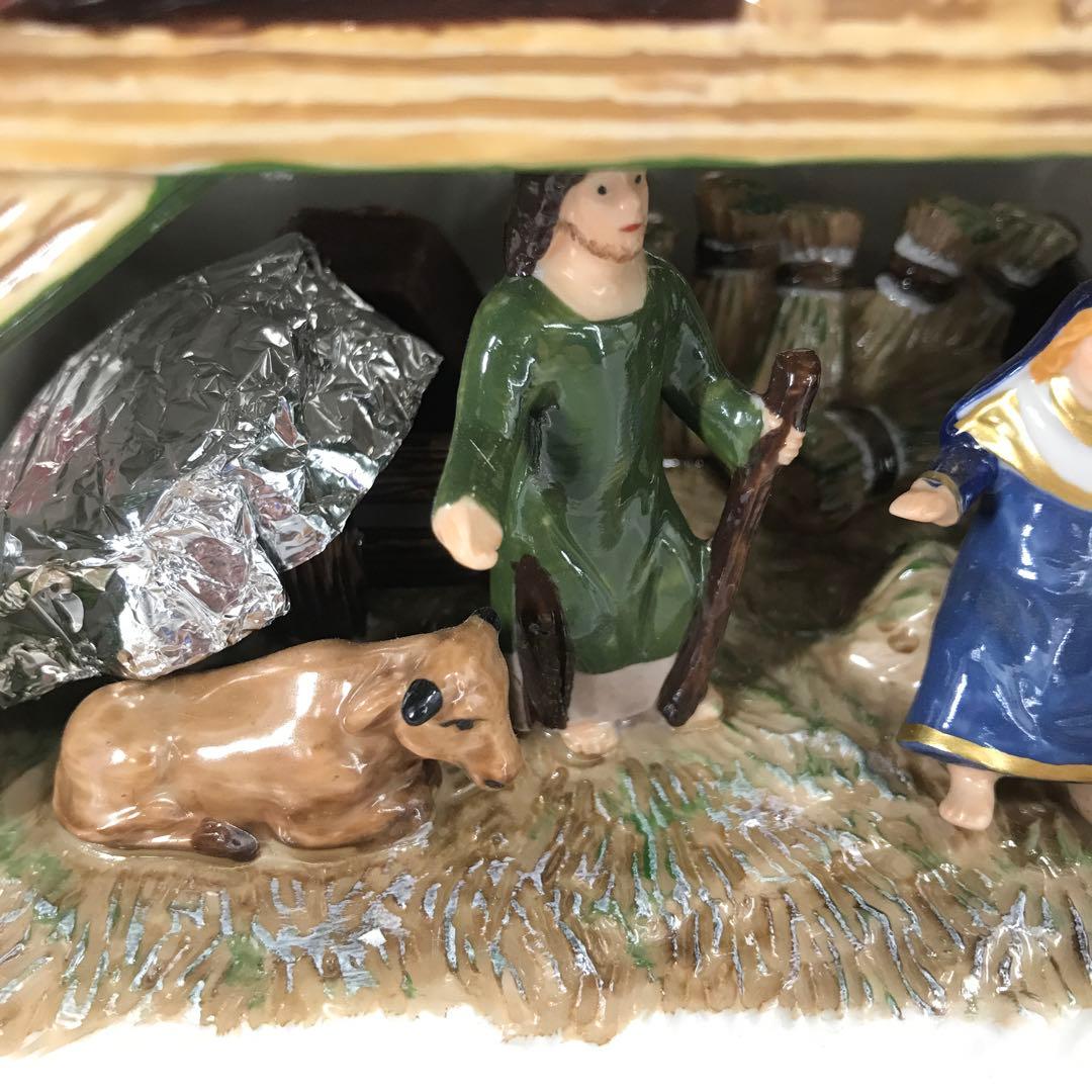 【新品同様】ビレロイ＆ボッホ クリスマストイズメモリー キャンドルホルダー
