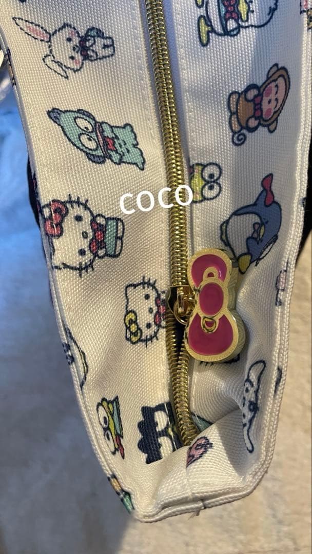 新品 匿名配送 サンリオピューロランド35周年記念限定グッズ ビッグトートバッグ