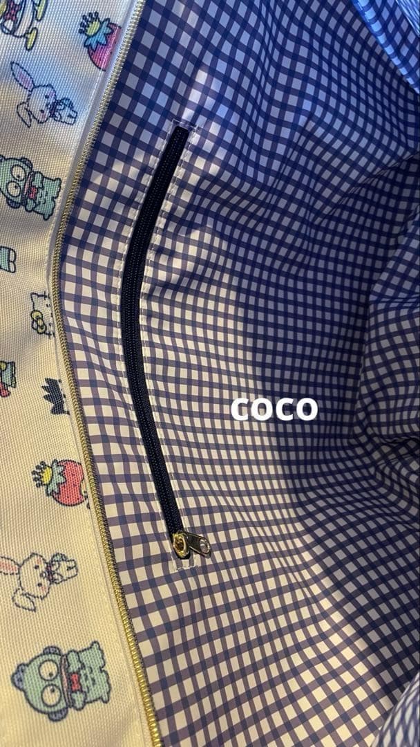 新品 匿名配送 サンリオピューロランド35周年記念限定グッズ ビッグトートバッグ