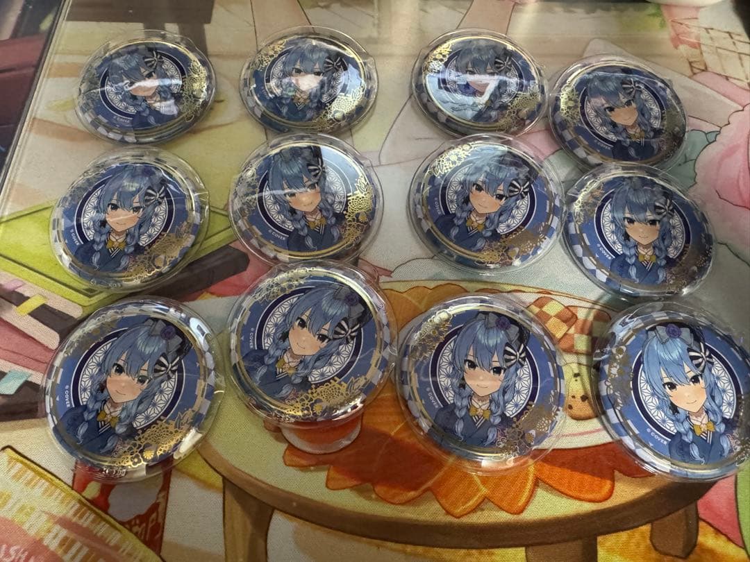 星街すいせい　旧正月缶バッジ12個