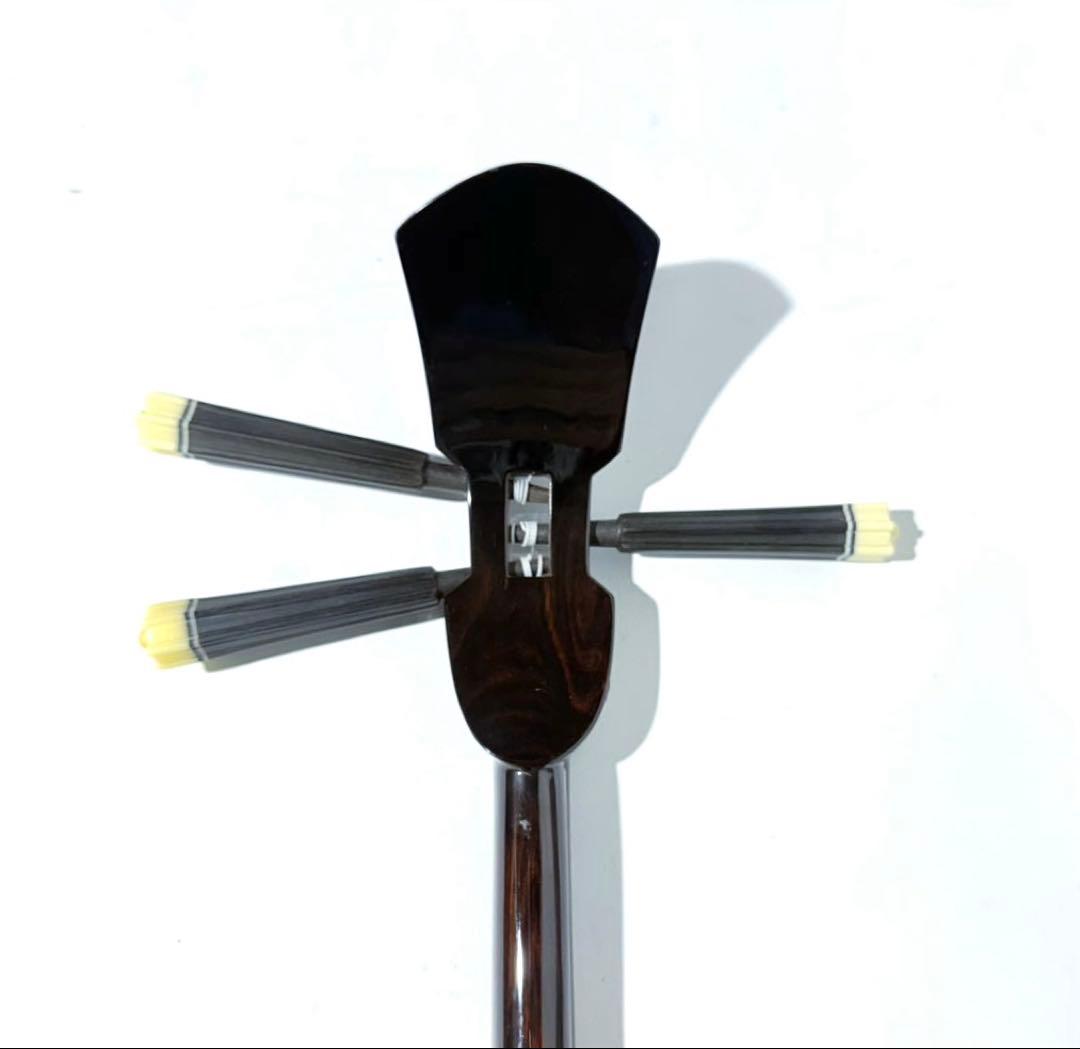 沖縄三線 本皮強化張り 爪 ハードケース付