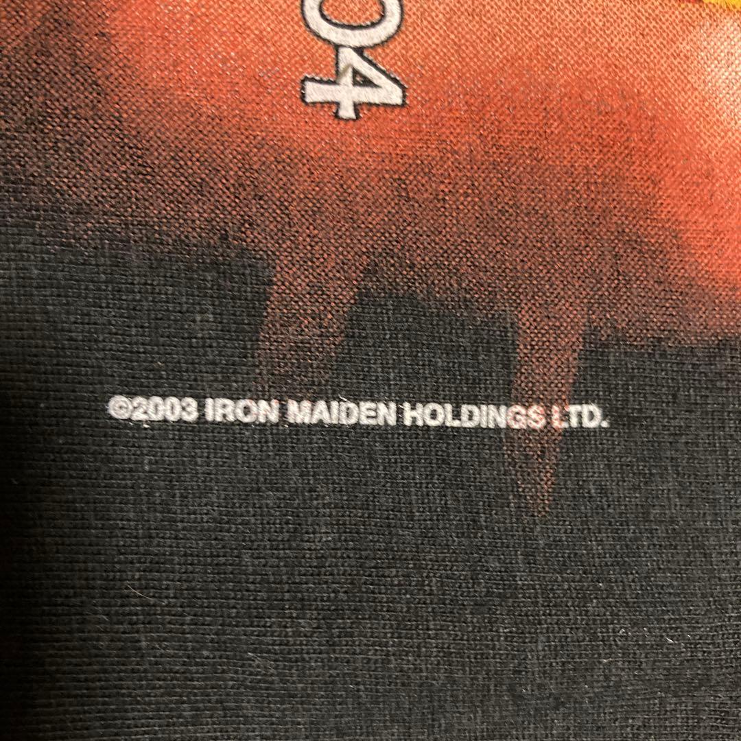 IRON MAIDEN ダンス・オブ・デス・ツアー 2004 Tシャツ Sサイズ