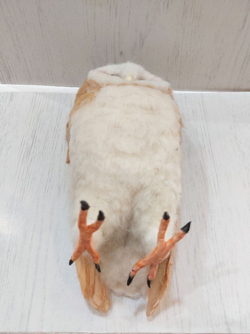 羊毛フェルト　メンフクロウ