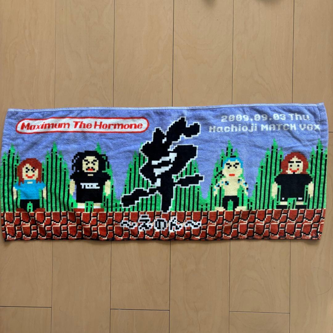 【激レア限定】8bitホルモン草タオル マキシマムザホルモン