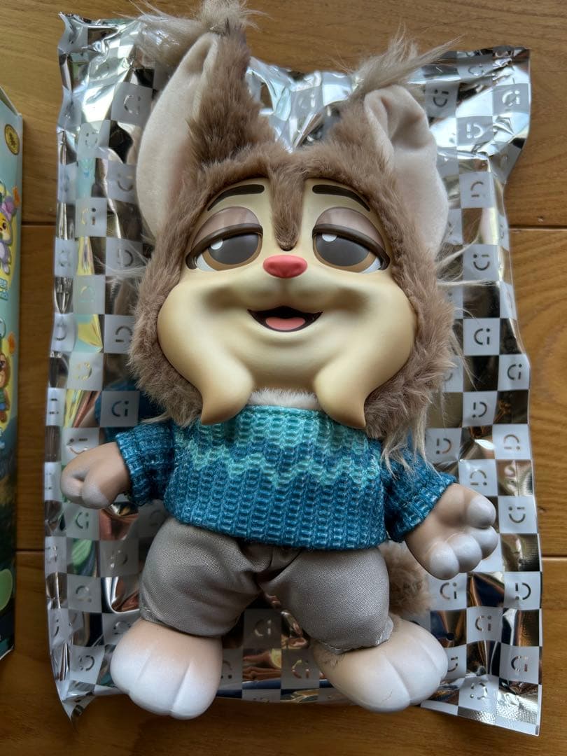 ズートピア2 MINISO パウバート ぬいぐるみキーチェーン シークレット