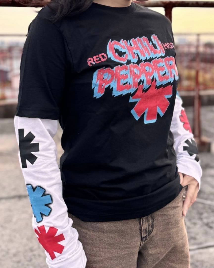 新品未使用 RED HOT CHILI PEPPERS / 長袖Tシャツ M