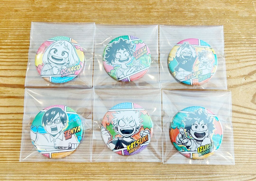 僕のヒーローアカデミア 缶バッジプチ 子供時代