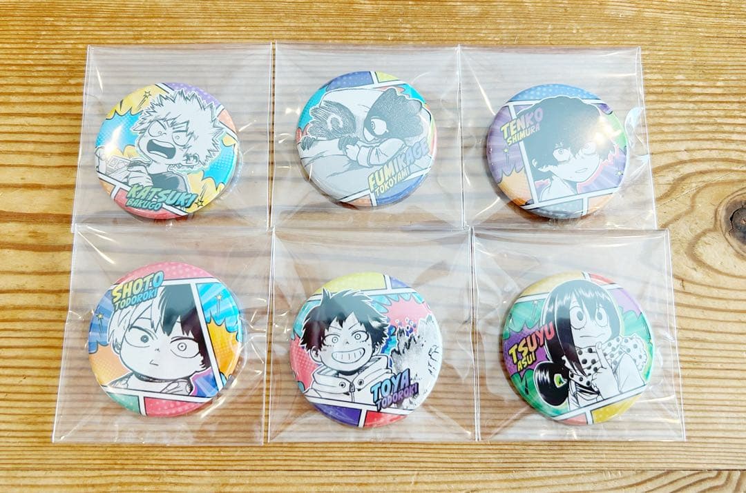 僕のヒーローアカデミア 缶バッジプチ 子供時代