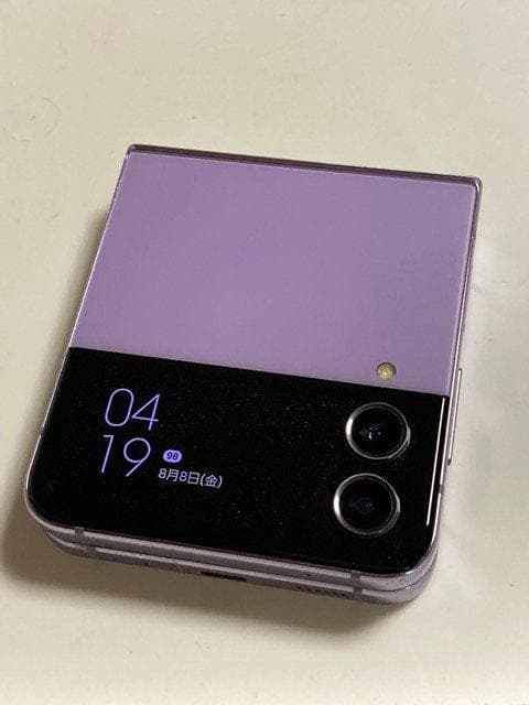 専用品 SC-54C SAMSUNG Galaxy Z flip 4 パープル