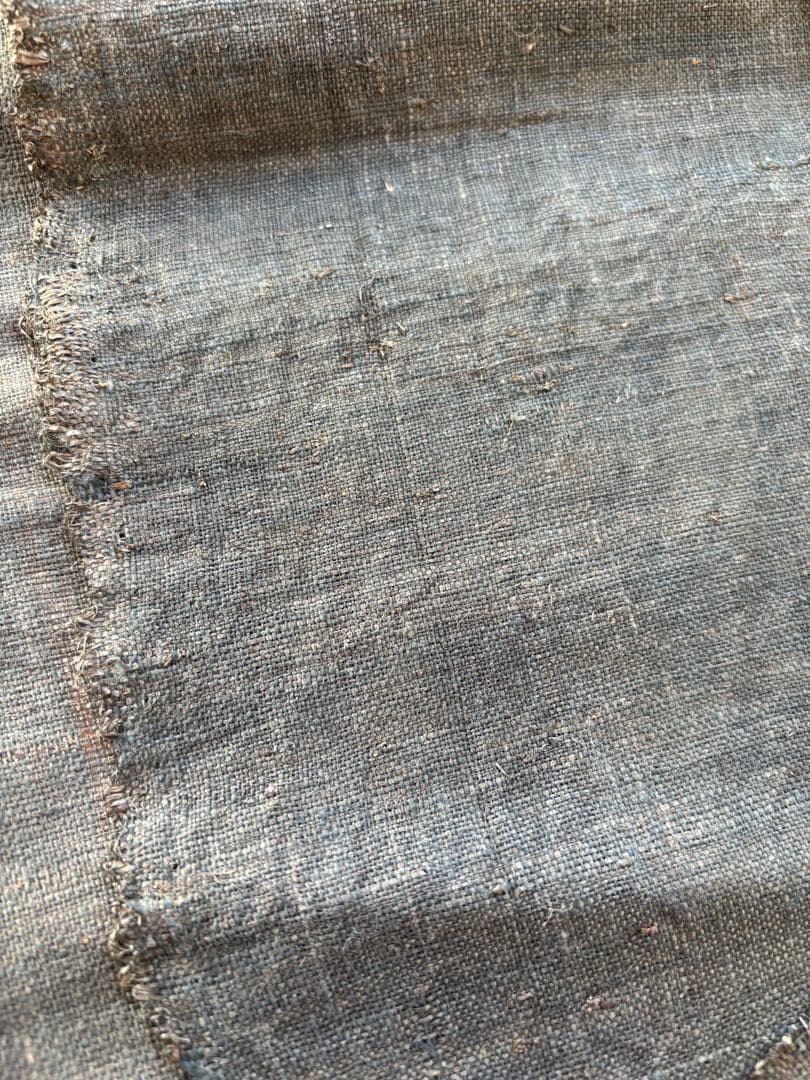 古布/葛布/藍染/袴の解き/古裂/木綿/麻/襤褸/ボロ/Boro