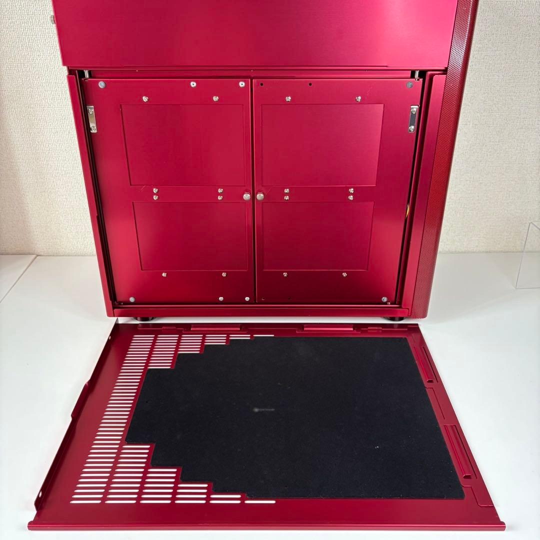 星野金属　Windy ウィンディ　PCケース　ALCADIA 赤　レッド　アルミ