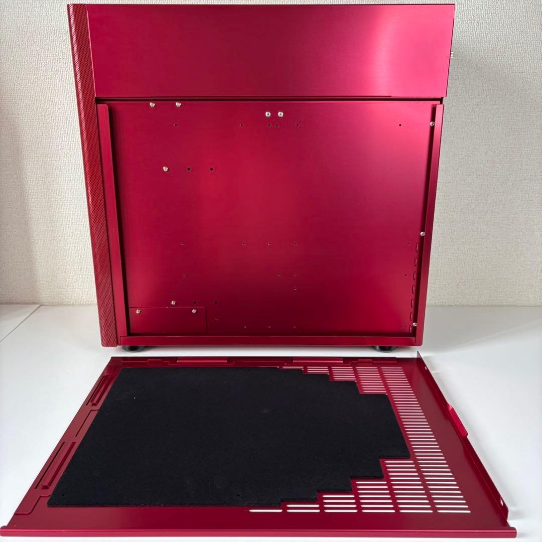 星野金属　Windy ウィンディ　PCケース　ALCADIA 赤　レッド　アルミ