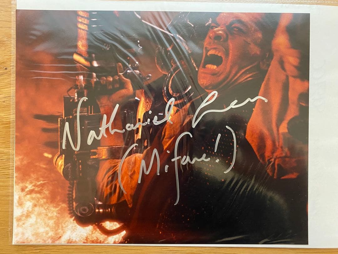 映画　マトリックス サイン入り写真等6点セット　キアヌ　ネオ　モーフィアス