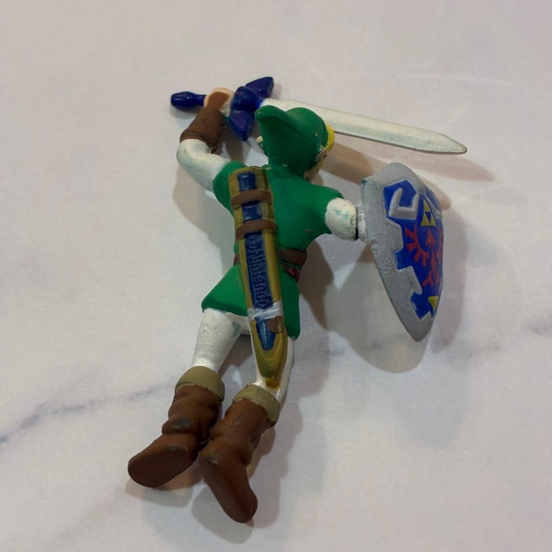 ゼルダの伝説 時のオカリナ モーファ リンク フィギュア レトロ