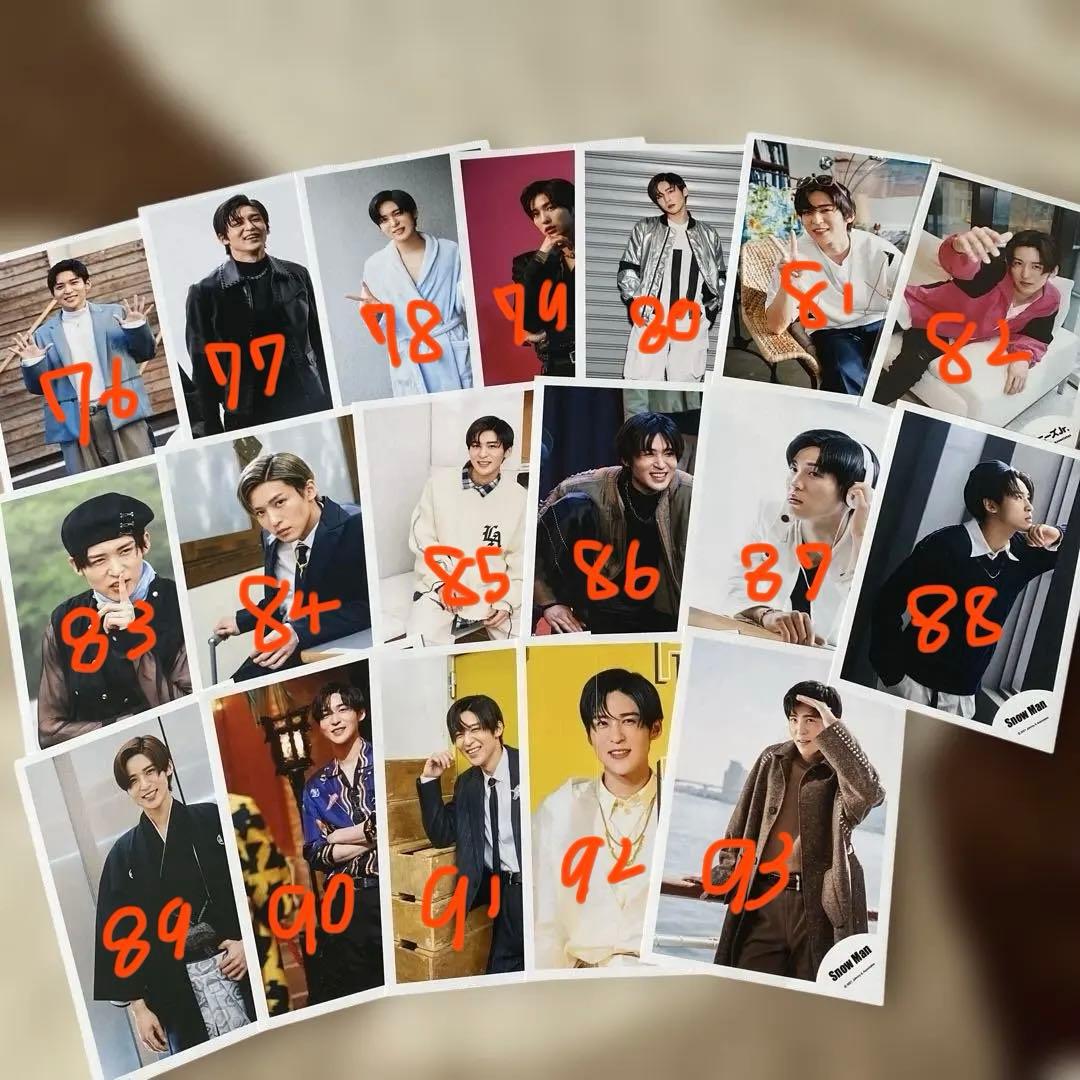 Man 目黒蓮 まとめ売り 滝沢歌舞伎 グッズ 写真 アクスタ 154点