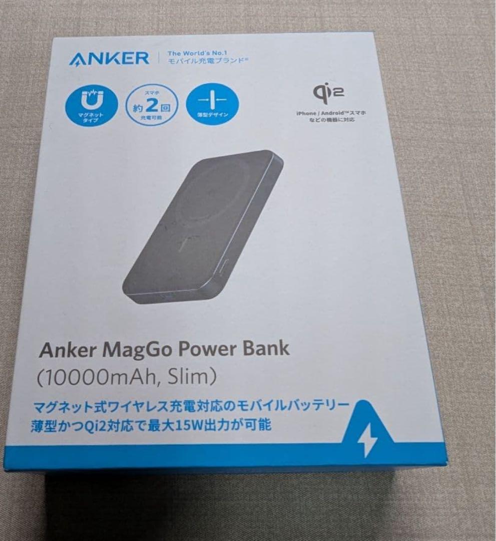 スマホアクセサリー AnkerMagGoPowerBank(10000mAh, Slim)