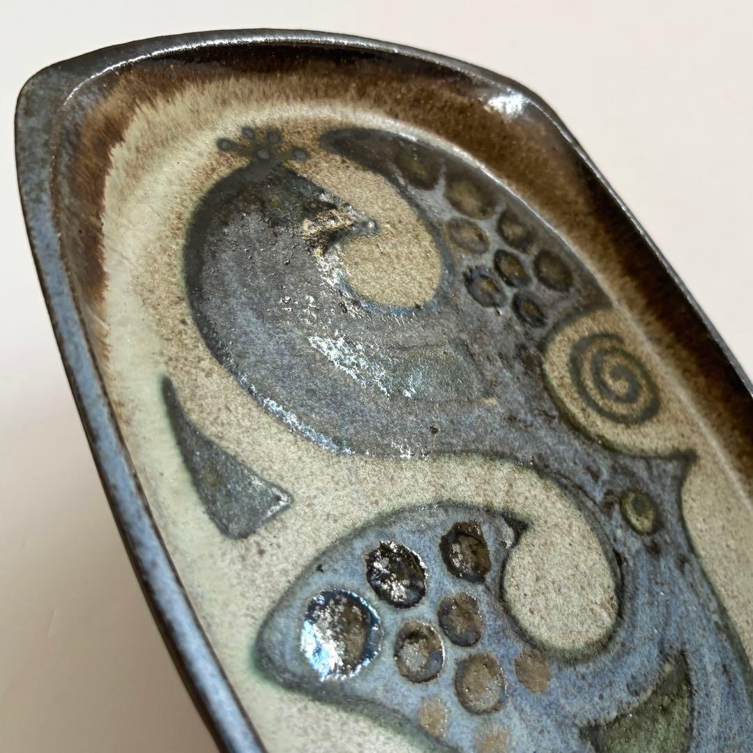 デンマーク Helge og Rie Jacobsen ヴィンテージ 皿