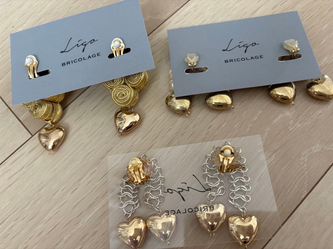 ligo ハンドメイド イヤリング