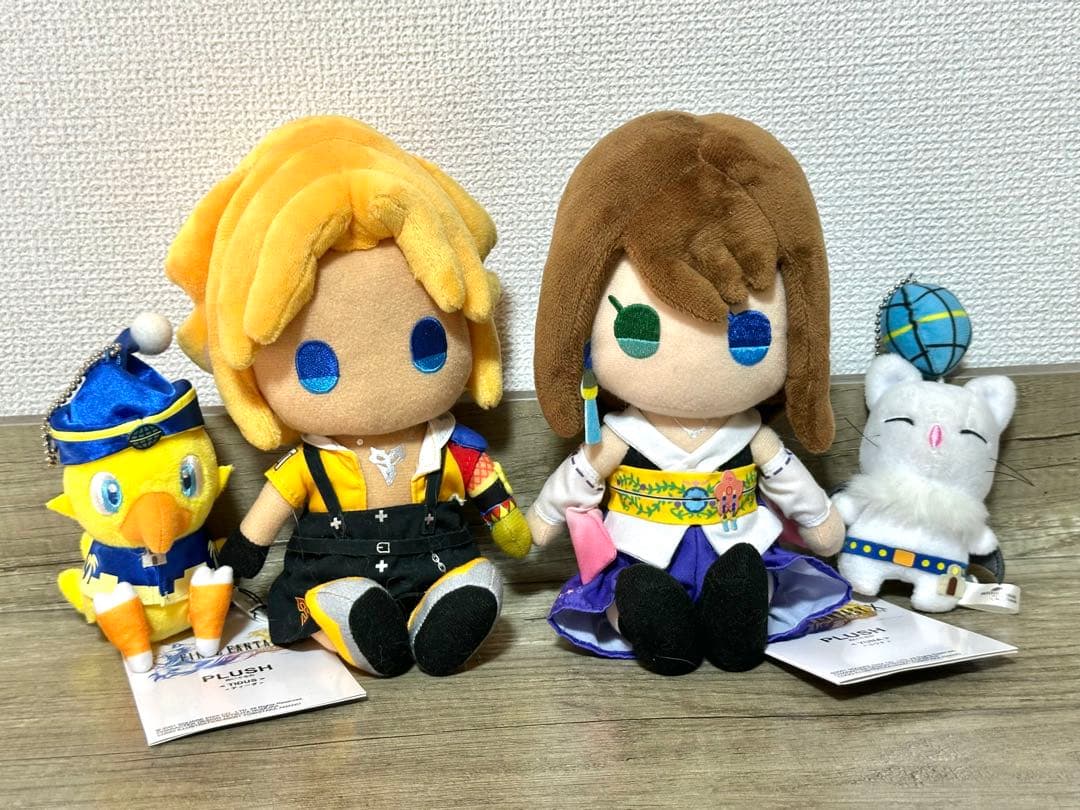ファイナルファンタジーX ティーダ ユウナ ぬいぐるみ