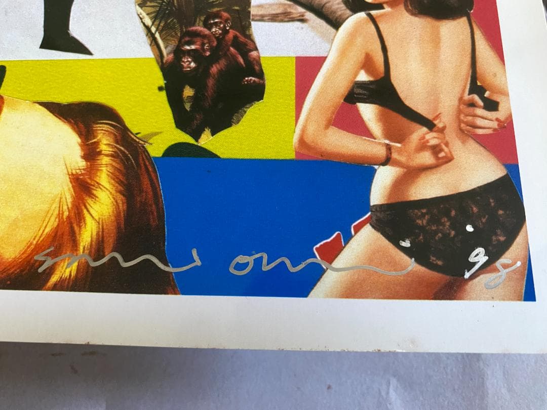 大竹伸朗　ポスター500部限定　直筆サイン入り 美品