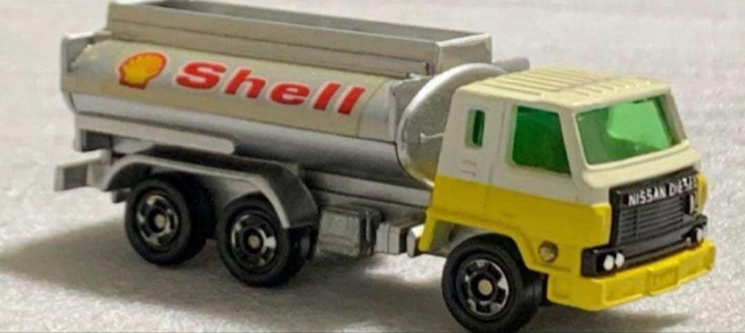トミカ 輸出仕様 ニッサン ディーゼル タンクローリー Shell