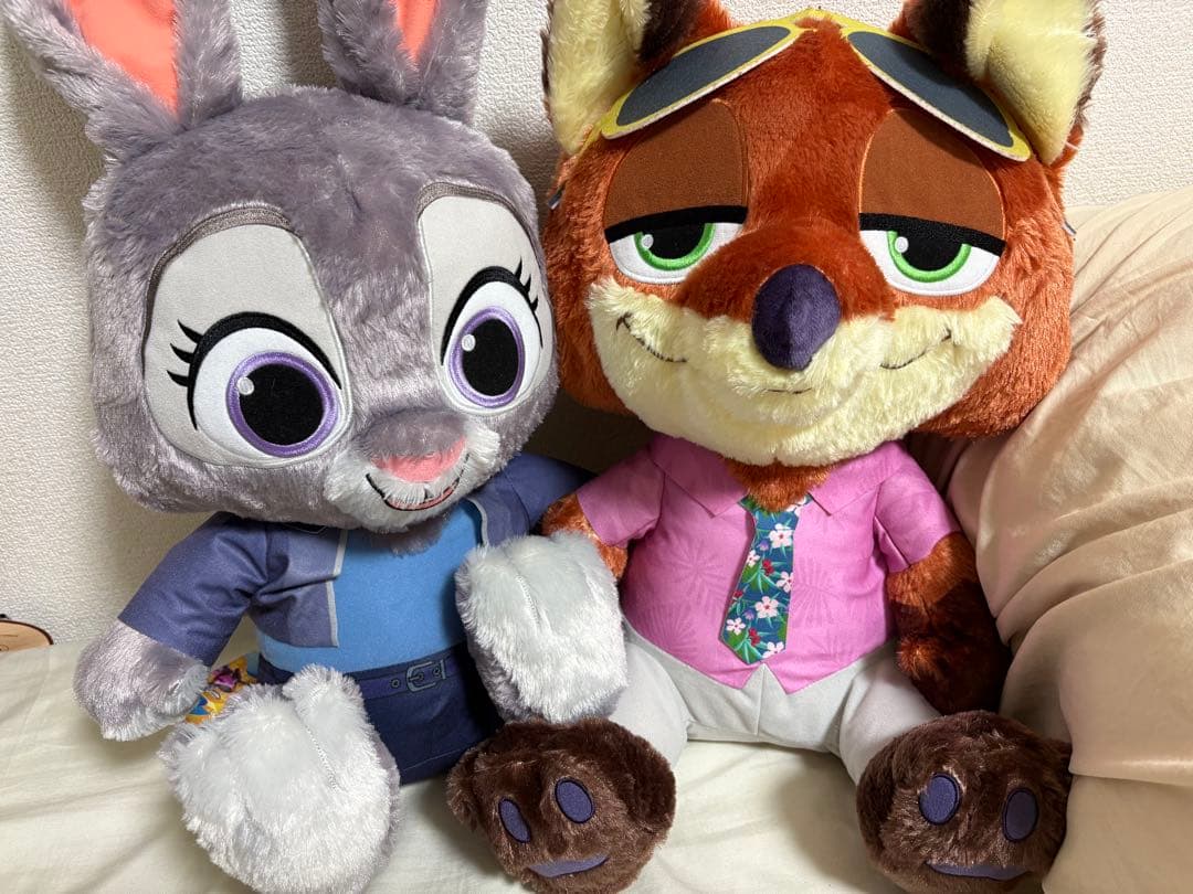 ズートピアぬいぐるみセット 大きめサイズ