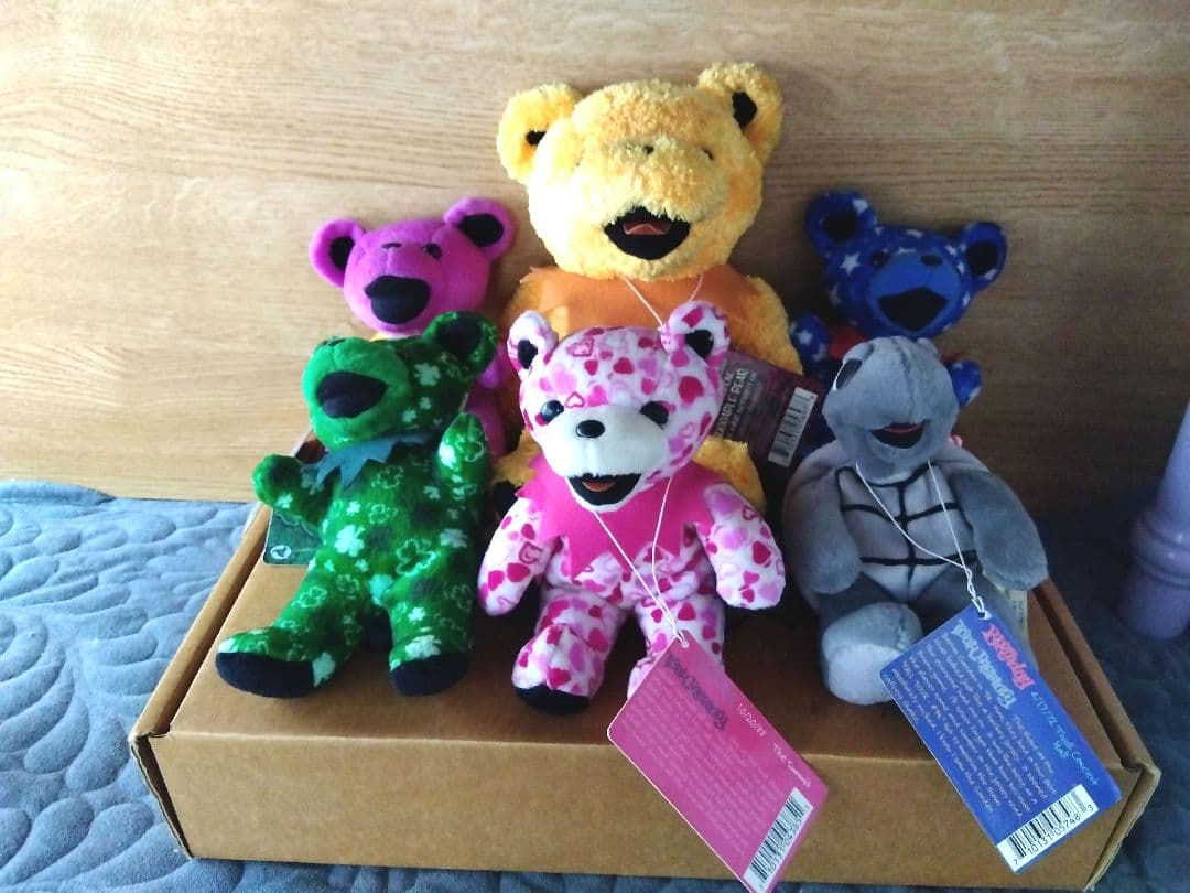 GRATEFUL DEAD BEAN BEAR ぬいぐるみ6体セット